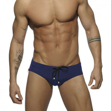 Load image into Gallery viewer, Zipp It! Men's speedo briefs with zipper on side swim trunks multicolor