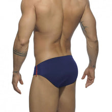 Load image into Gallery viewer, Zipp It! Men's speedo briefs with zipper on side swim trunks multicolor