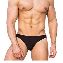 Load image into Gallery viewer, Taipei Mens Swim Briefs Low Waist Speedos Black