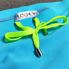 Load image into Gallery viewer, Pride Month Edition Swim Trunks with Rainbow Flag Speedos sky blue