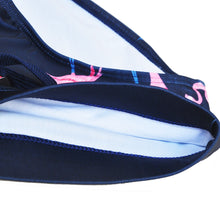 Load image into Gallery viewer, Miami Swim Trunks Briefs with Flamingo purple