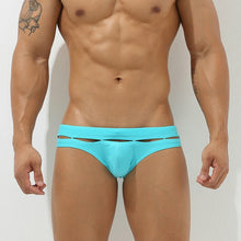 Load image into Gallery viewer, Bali Cut-Out Swim Briefs Turquoise