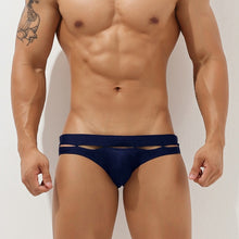 Load image into Gallery viewer, Bali Cut-Out Swim Briefs Navy