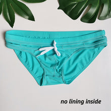 Load image into Gallery viewer, Bali Cut-Out Swim Briefs Turquoise
