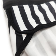 Load image into Gallery viewer, Mykonos Swim Briefs Black and White Striped w